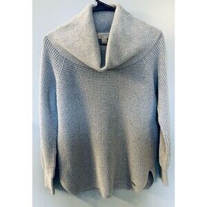 Michael Kors Long sleeve Pullover Turtleneck Sweater Gray Sz M